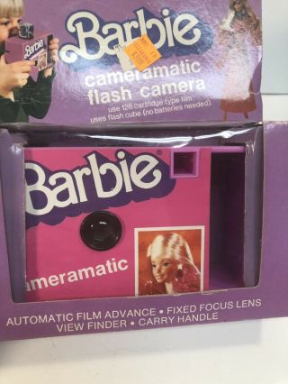Vintage 1978 Superstar Barbie Toy 126 Film Camera Model 8503 5