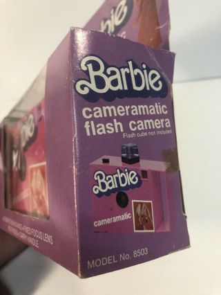 Vintage 1978 Superstar Barbie Toy 126 Film Camera Model 8503 6