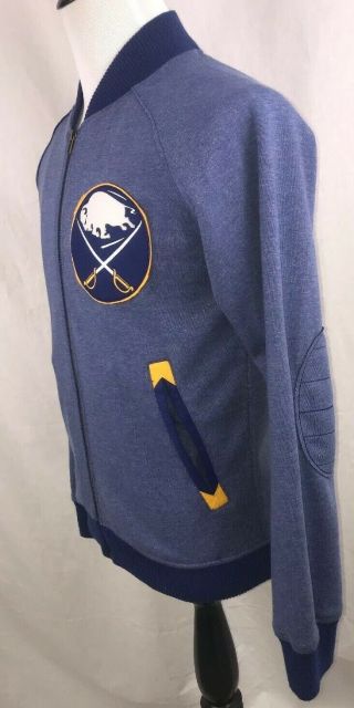 Men’s VTG NHL Buffalo Sabres Hockey Jacket Mitchell & Ness Medium Stitched EUC 5