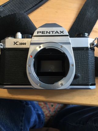 Pentax K1000 Camera With Zunon Lens