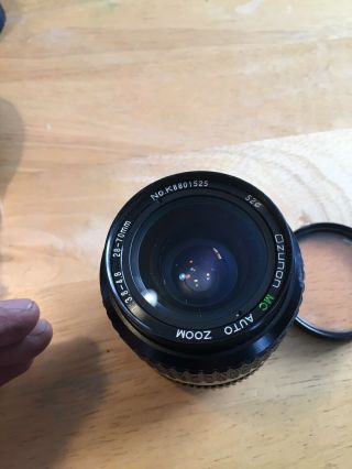 pentax k1000 camera With Zunon Lens 6