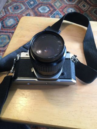pentax k1000 camera With Zunon Lens 8