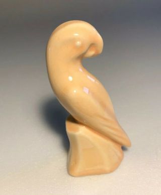 Shawnee Pottery Parrot Bird Figure Figurine Mini Miniature Vintage