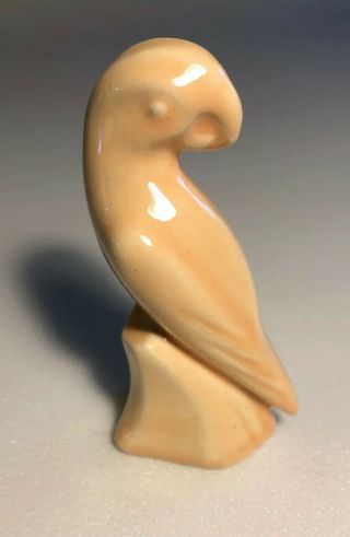 Shawnee Pottery Parrot Bird Figure Figurine Mini Miniature Vintage 2