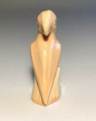 Shawnee Pottery Parrot Bird Figure Figurine Mini Miniature Vintage 3
