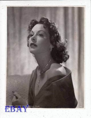 Hedy Lamarr Sexy Look Vintage Photo