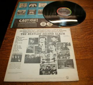 The Beatles Second Album - 1964 US Mono 1st Press T - 2080 LP Vintage Record 3