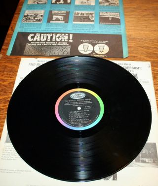 The Beatles Second Album - 1964 US Mono 1st Press T - 2080 LP Vintage Record 5