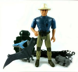 Dr Alan Grant Vintage Kenner Jurassic Park Series 1 Action Figure 100 Complete