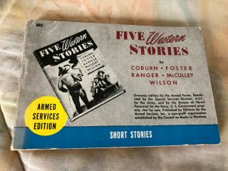 Five Western Stories 1940 