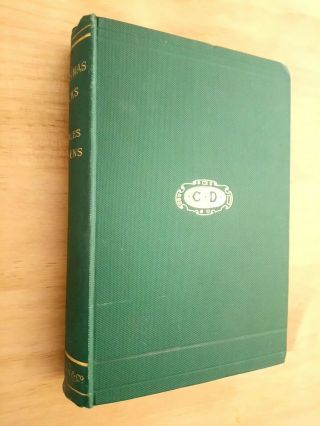 1892 Christmas Books.  Charles Dickens.  A Christmas Carol.  Reprint Of 1st Edition
