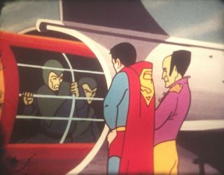 Vintage 1968 Superman “The Great Space Chase” 16mm Film Cartoon 4
