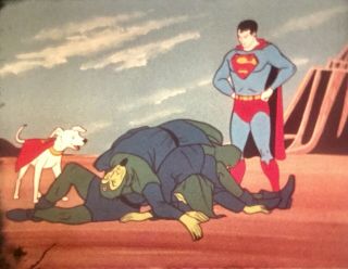 Vintage 1968 Superman “The Great Space Chase” 16mm Film Cartoon 5
