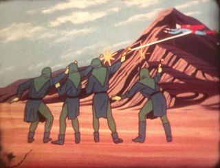 Vintage 1968 Superman “The Great Space Chase” 16mm Film Cartoon 7