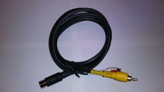 6 ft.  Commodore 64/128 8 - pin to high - performance Composite Audio Video 5