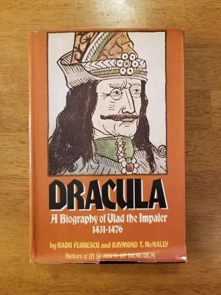 1973 Dracula A Biography Of Vlad The Impaler Radu Florescu