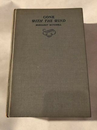 Gone With The Wind Margaret Mitchell 1937 Hardcover / Macmillan Vintage