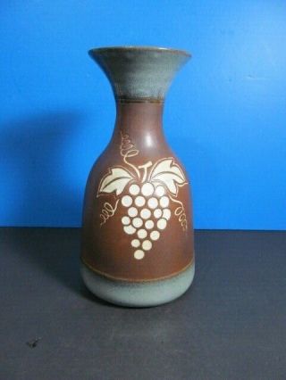 Vintage Pottery Craft Usa Wine Carafe Pitcher /vase