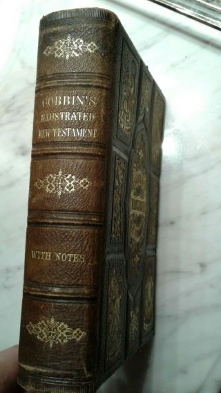 Cobbins Vintage Kjv King James Bible With Study Helps