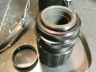 Vintage Asahi Opt.  Co.  Takumar 1:3.  5 / 135 35mm Camera Lens In Case Excell 7