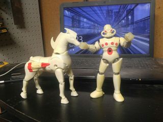Vintage Mego Micronauts Force Commander And Oberon Incomplete