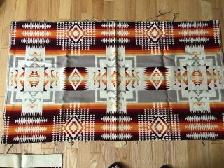 Pendleton Remnants Blanket Fabric Chief Joseph Vintage 4