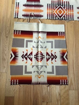Pendleton Remnants Blanket Fabric Chief Joseph Vintage 5