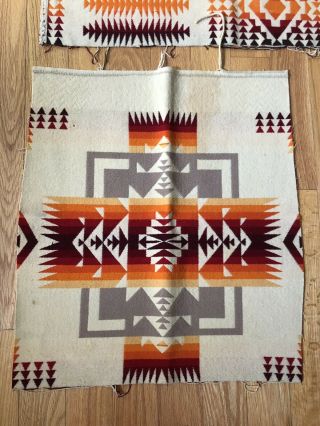 Pendleton Remnants Blanket Fabric Chief Joseph Vintage 6