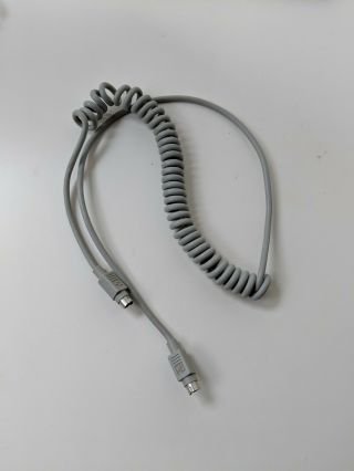 Vintage Apple Mac Macintosh Computer 4 - Pin Mini Keyboard Cable Cord
