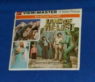 Vintage Land Of The Lost View - Master Reels Packet With Booklet