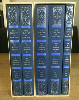 History Of England From The Accession Of James Ii Macaulay Folio Society 1986