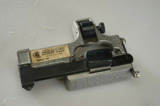 Vintage 8 Guillotine Film Splicer Editor Tool Costruzione Italy