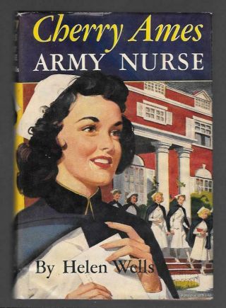 Cherry Ames 3 Army Nurse By Helen Wells Picture Hc No Dj S/h