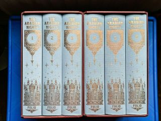 Folio Society Arabian Nights 6 Volume Edition