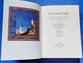 Folio Society Arabian Nights 6 volume edition 3