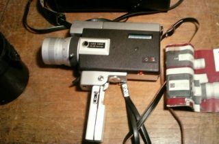 Vintage Canon Zoom 518 8 Camera & Canon C - 8 Tele Converter W/case