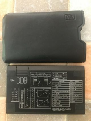 HP 15c Scientific Calculator with Case, 2