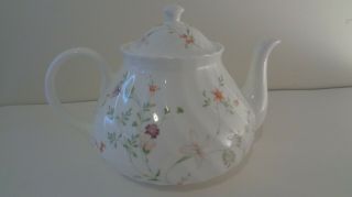 Vintage Wedgwood Campion Bone China Flower Tea Pot
