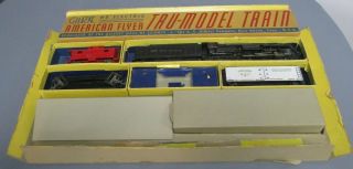 American Flyer Ho Scale Vintage Steam Freight Set: 5318,  15503,  49611,  32404