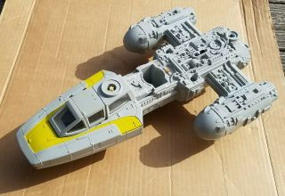 Star Wars Vintage Y - Wing Vehicle Ship Kenner 1983 Incomplete