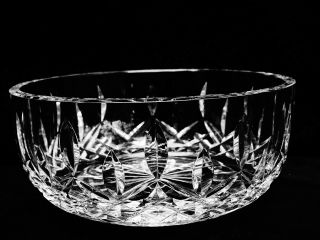 Brilliant Vintage Waterford Crystal " Lismore " 5 " Round Bowl Made In Ireland