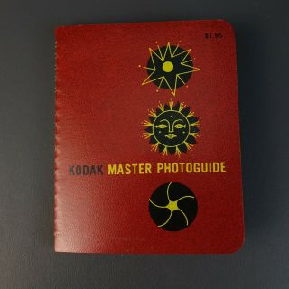 Eastman Kodak Master Photoguide Reference Book 1962 1st Edition