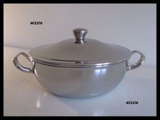 Alessi : Cookware Pot,  Cooking Pan 160cl / Alfra / Vintage 1960 