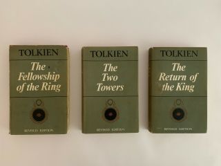 The Lord Of The Rings,  1966,  J.  R.  R.  Tolkien,  Revised Edition,  1st Printing