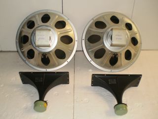 Magnavox 15 " Alnico Speakers,  Horns,  And Crossovers From Astro - Sonic Console