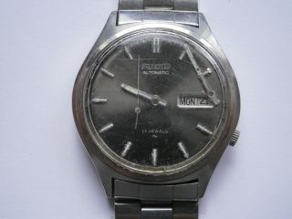 Vintage Gents Wristwatch Seiko 5 Automatic Watch Spares 7009 A