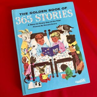 The Golden Book Of 365 Stories A Story For Every Day Year Vintage Richard Scarry