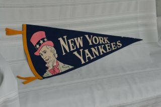 Vintage York Yankees Pennant (mid 60 