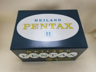 Vintage Honeywell Heiland Pentax H3 Camera Box - Box Only