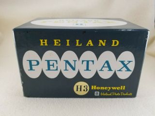 Vintage HONEYWELL HEILAND PENTAX H3 CAMERA BOX - Box Only 2